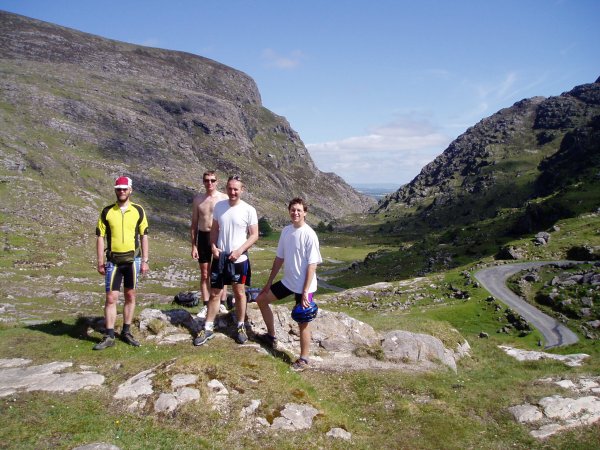 The top of the Gap of Dunloe looking south.
