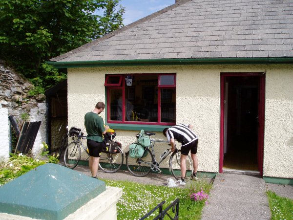 Faffing with the bikes, it all takes up time.