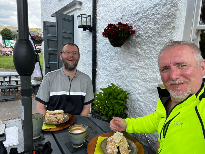Lunch in Reeth